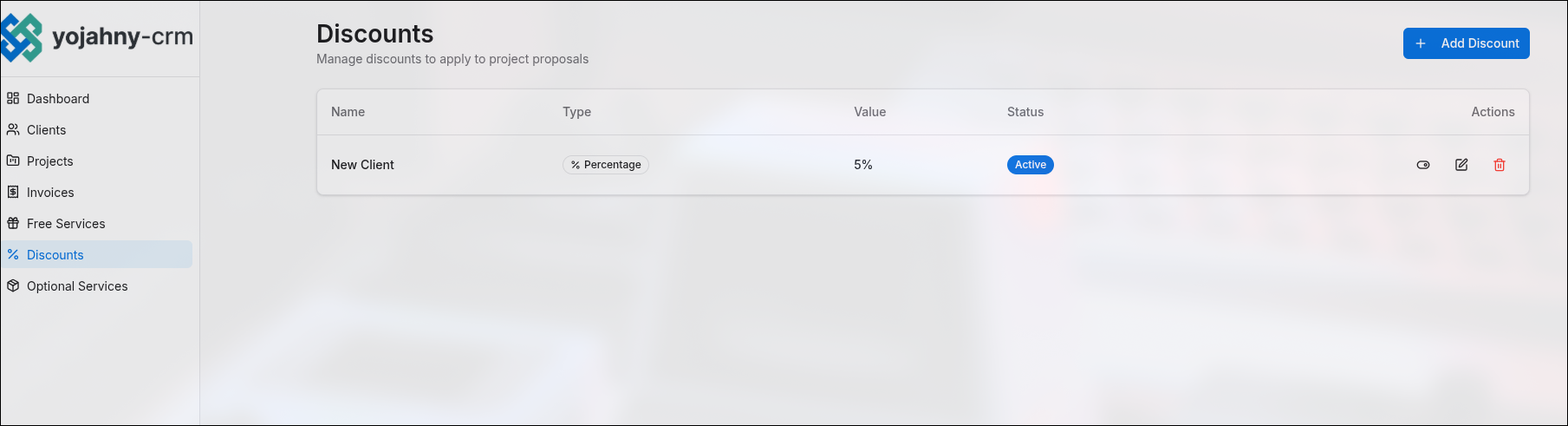 Yojahny CRM - Screenshot 5